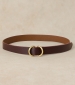 Reversible Dring Belt - Tan Multi