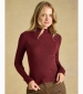 Seamless Knitted Base Layer - Burgundy Red