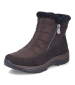 Zip Ankle Boot - Brown